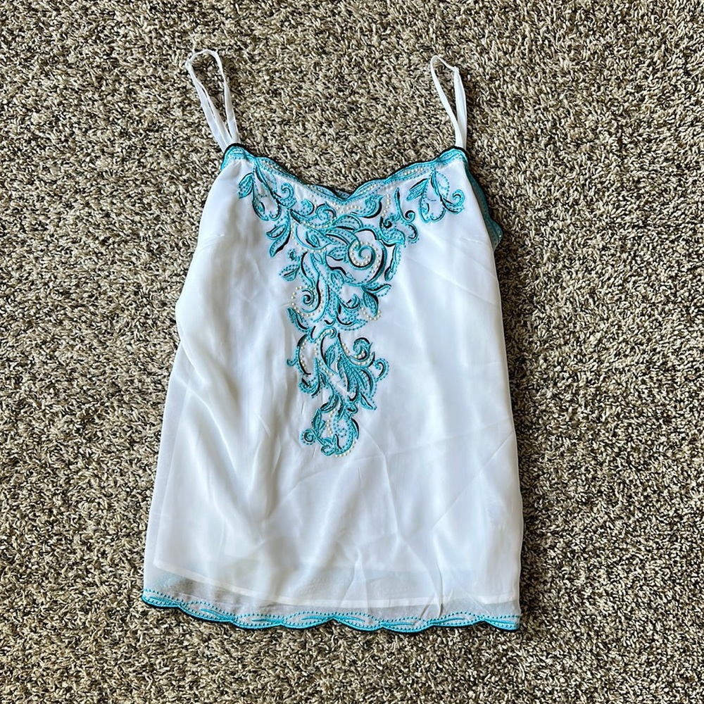 White House Black Market Spaghetti Strap Tank